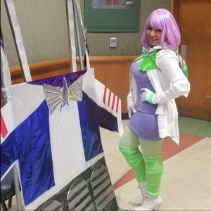 Sepia brand -violet color  wig